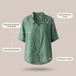 ADÈLE LINEN BLOUSE