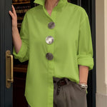 VERA ELEGANT COLLAR BLOUSE