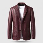 ALESSANDRO LEATHER BLAZER