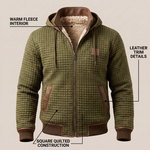ARDEN LINED QUILTED FLEECE JACKET