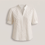 AURELINE TAILORED WHITE TOP