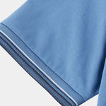 Azure Classic Polo – Cross & Crown