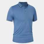 Azure Classic Polo – Cross & Crown