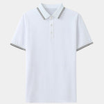 Azure Classic Polo – Cross & Crown