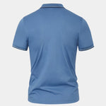 Azure Classic Polo – Cross & Crown