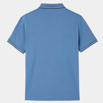 Azure Classic Polo – Cross & Crown
