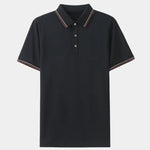 Azure Classic Polo – Cross & Crown
