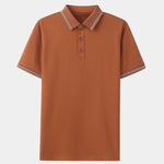Azure Classic Polo – Cross & Crown