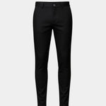 Bamboo Fiber Minimalist Straight Trousers - Cross & Crown