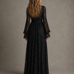 Charlotte | Plunging V-Neck Maxi