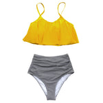 Auristela® | Colorful Bikini With Ruffles