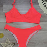 Ema® | Push-up Bikini With Top and Delta Wing Thong
