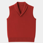 British Knit Vest Waistcoat - Cross & Crown