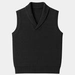 British Knit Vest Waistcoat - Cross & Crown