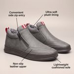 BROOKS LEATHER SNEAKERS