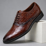 Rovian Lace-Up Leather Oxford Shoes