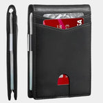 Carbon Fiber Anti RFID Minimalist Wallet - Cross & Crown
