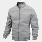 Casual Baseball Bomber Jacket - Cross & Crown