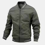 Casual Baseball Bomber Jacket - Cross & Crown