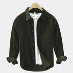 Casual Corduroy Shirt - Cross & Crown