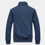 Casual Solid Bomber Jacket - Cross & Crown