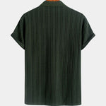 Cavalière Textured Quarter Zip Polo – Cross & Crown