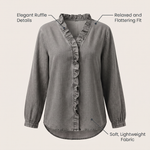 CELESTE RUFFLE TOP