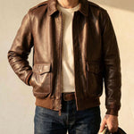 LEONARD TIMELESS LEATHER JACKET