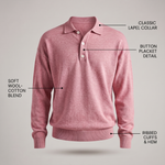 CORVIN WOOL POLO SHIRT