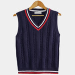 Old Money Essential Knit Vest - Cross & Crown
