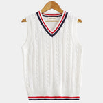 Old Money Essential Knit Vest - Cross & Crown