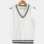 Old Money Essential Knit Vest - Cross & Crown