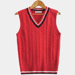 Old Money Essential Knit Vest - Cross & Crown