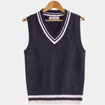 Old Money Essential Knit Vest - Cross & Crown