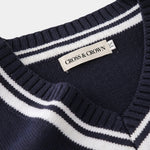 Old Money Essential Knit Vest - Cross & Crown