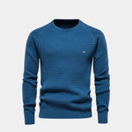 Crew Neck Knitwear Jumper Sweater - Cross & Crown