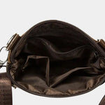 Crossbody Leather Shoulder Bag - Cross & Crown