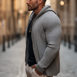 PORTWELL SOFT KNIT ZIP HOODIE