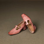 Elena Genuine Leather Heels