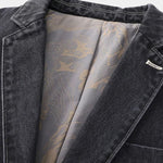 Denim Covenant Blazer Jacket – Cross & Crown