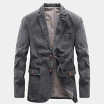 Denim Covenant Blazer Jacket – Cross & Crown