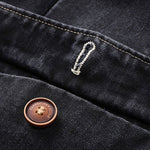 Denim Covenant Blazer Jacket – Cross & Crown