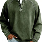BROMLEY RELAXED HENLEY SWEATSHIRT