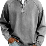 BROMLEY RELAXED HENLEY SWEATSHIRT