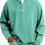 BROMLEY RELAXED HENLEY SWEATSHIRT