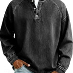 BROMLEY RELAXED HENLEY SWEATSHIRT