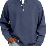 BROMLEY RELAXED HENLEY SWEATSHIRT