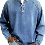 BROMLEY RELAXED HENLEY SWEATSHIRT