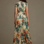 Grace | Painted Tropical Chiffon