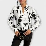 Lara™ Elegant Blouse With Design